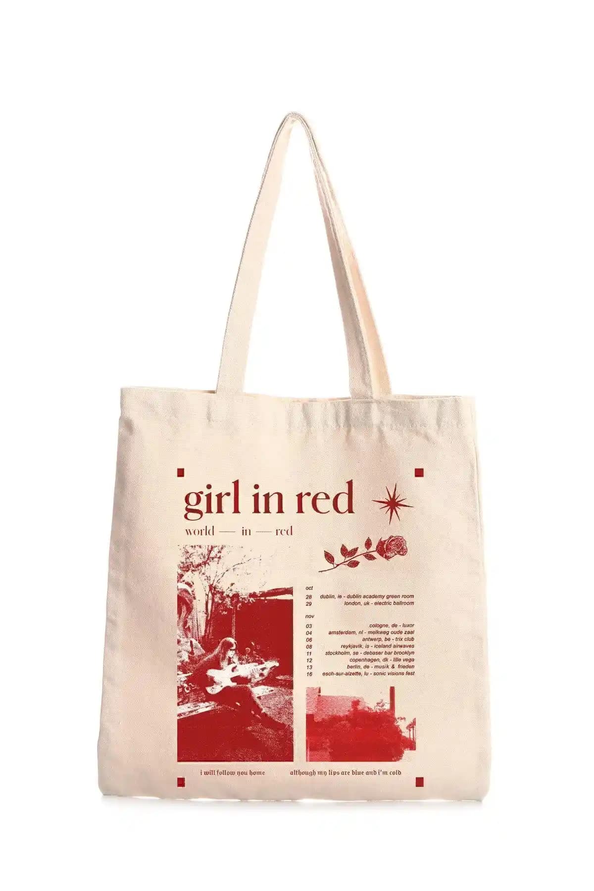 Girl In Red Bez Çanta: Şık ve Dayanıklı Günlük Kullanım İçin Modern Tasarım