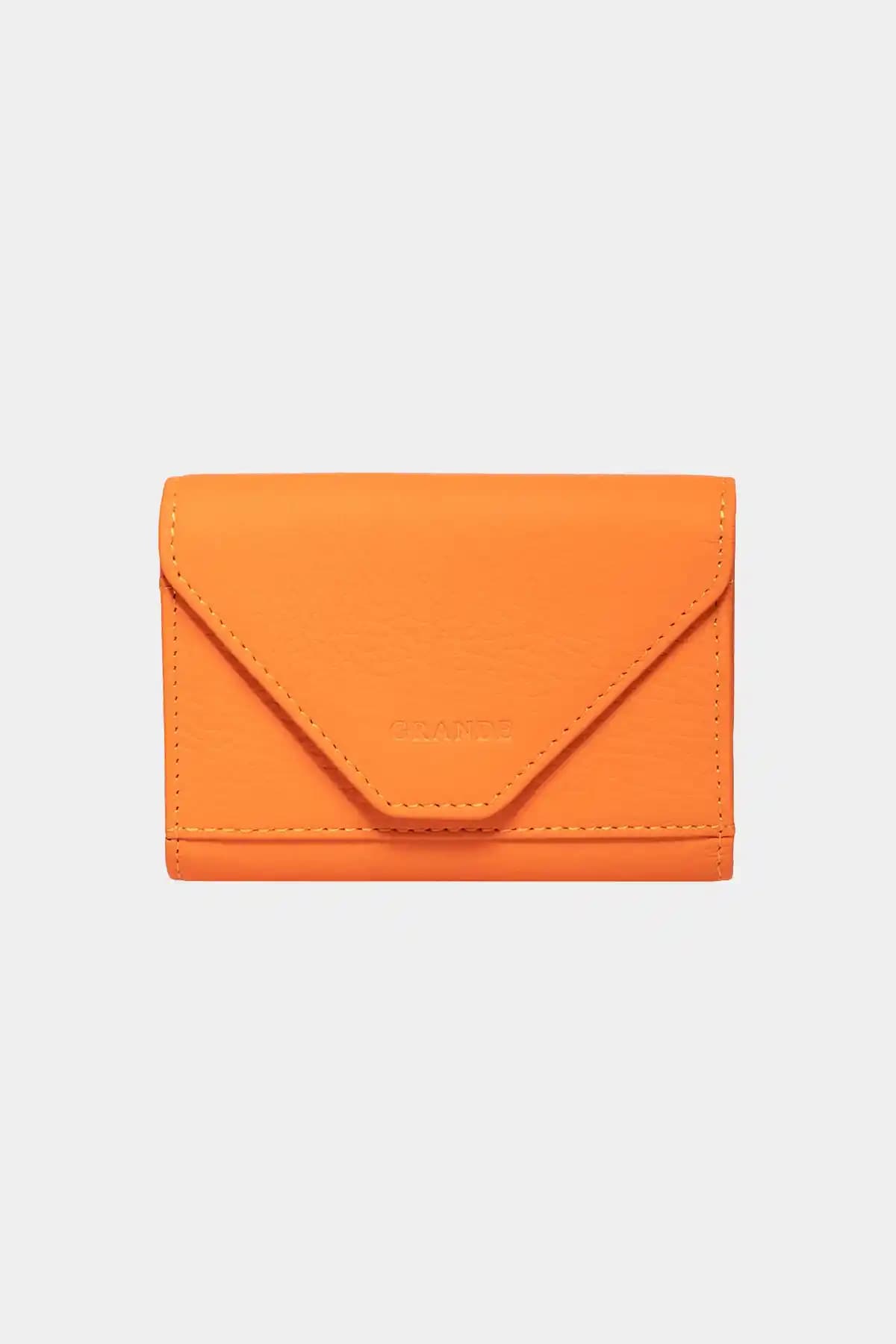 Grande 3639 Hakiki Deri Akordiyon Cüzdan Kadın ve Erkekler İçin Şık ve Dayanıklı Tasarım