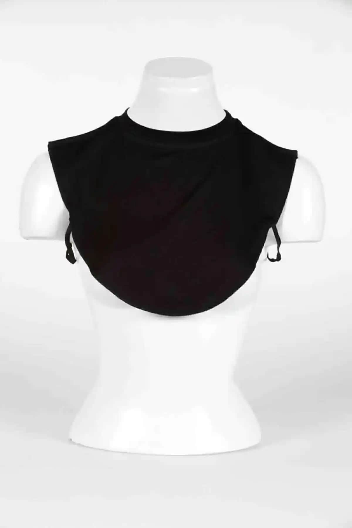 Gülistan Kadın Tesettür Boyunluk Siyah Şık ve Rahat Tasarım ile Günlük ve Özel Kullanımlar İçin