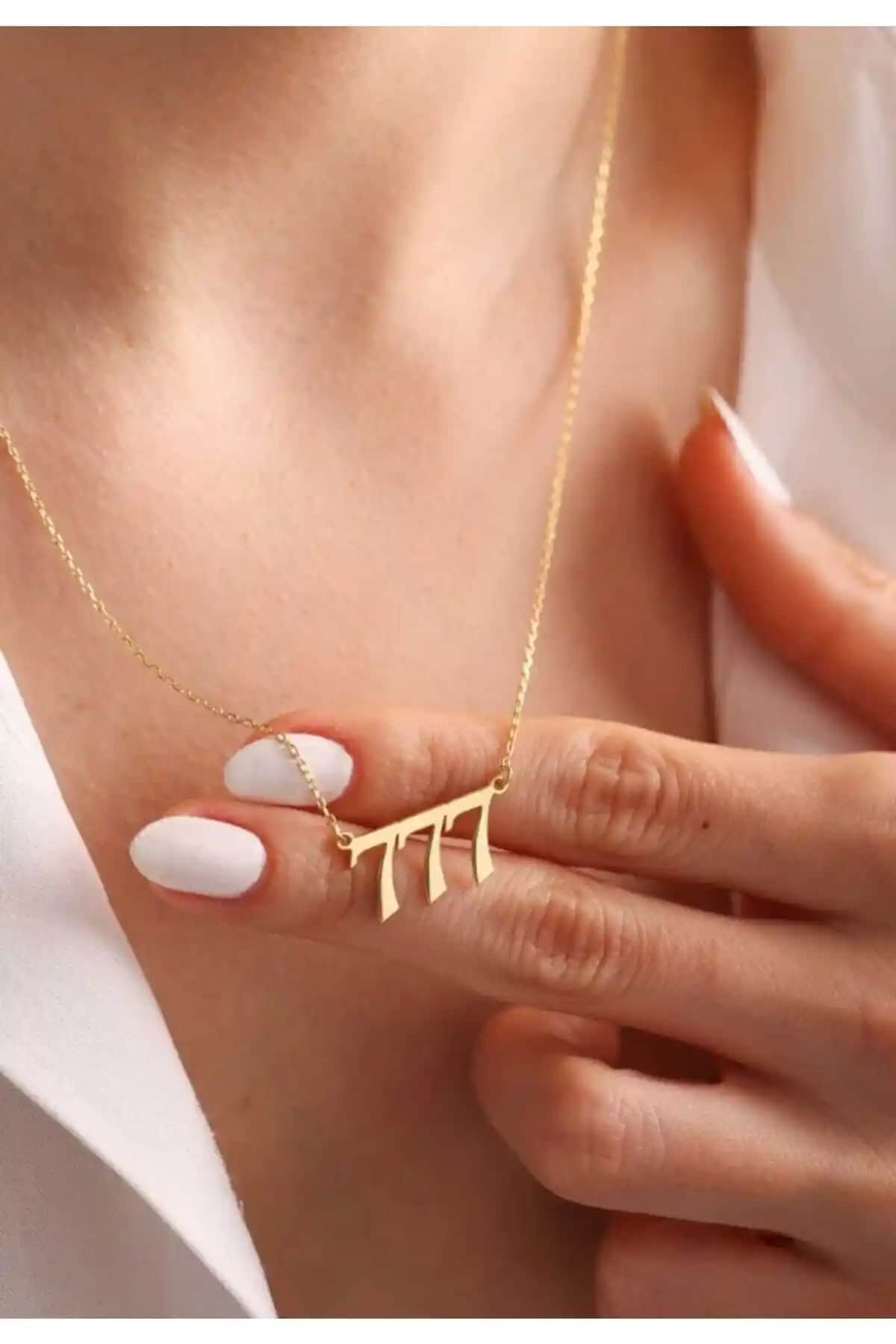 GUS Silver 777 Melek Sayıları Yüzük: Zarif ve Spiritüel Anlamlı Takı Seçeneği