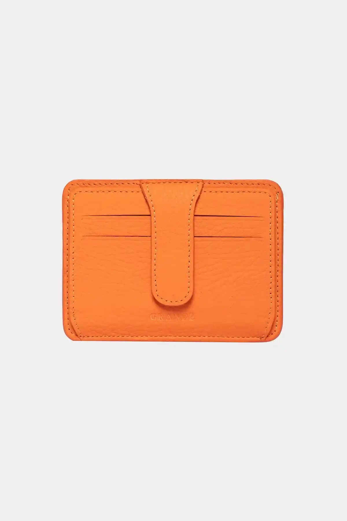 Hakiki Deri Unisex Kartlık Cüzdanı Günlük ve Şık Tasarım Sağlar