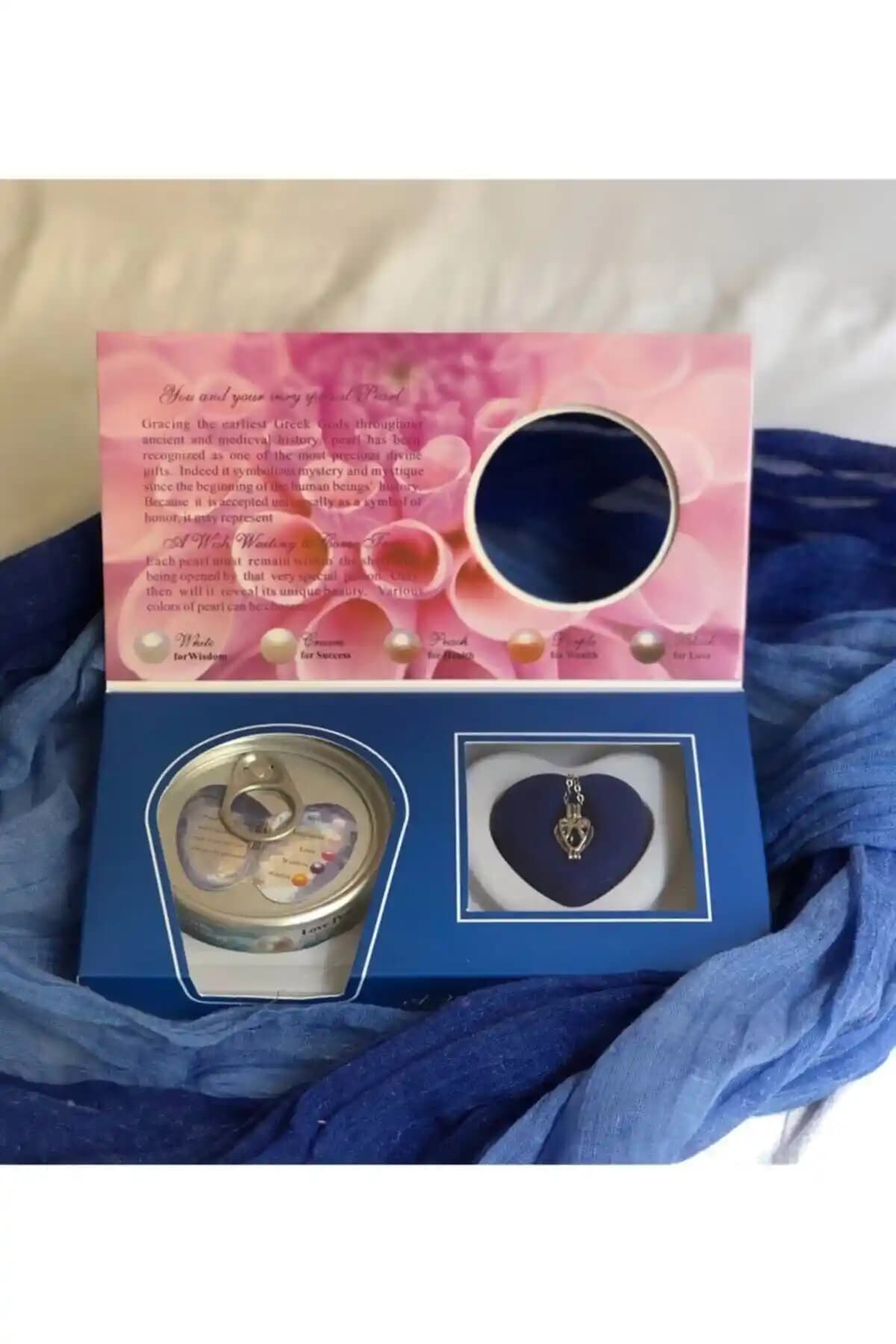 İstiridye İçinde Gerçek İnci Kolye: Zarif ve Doğal Takı Seçenekleri