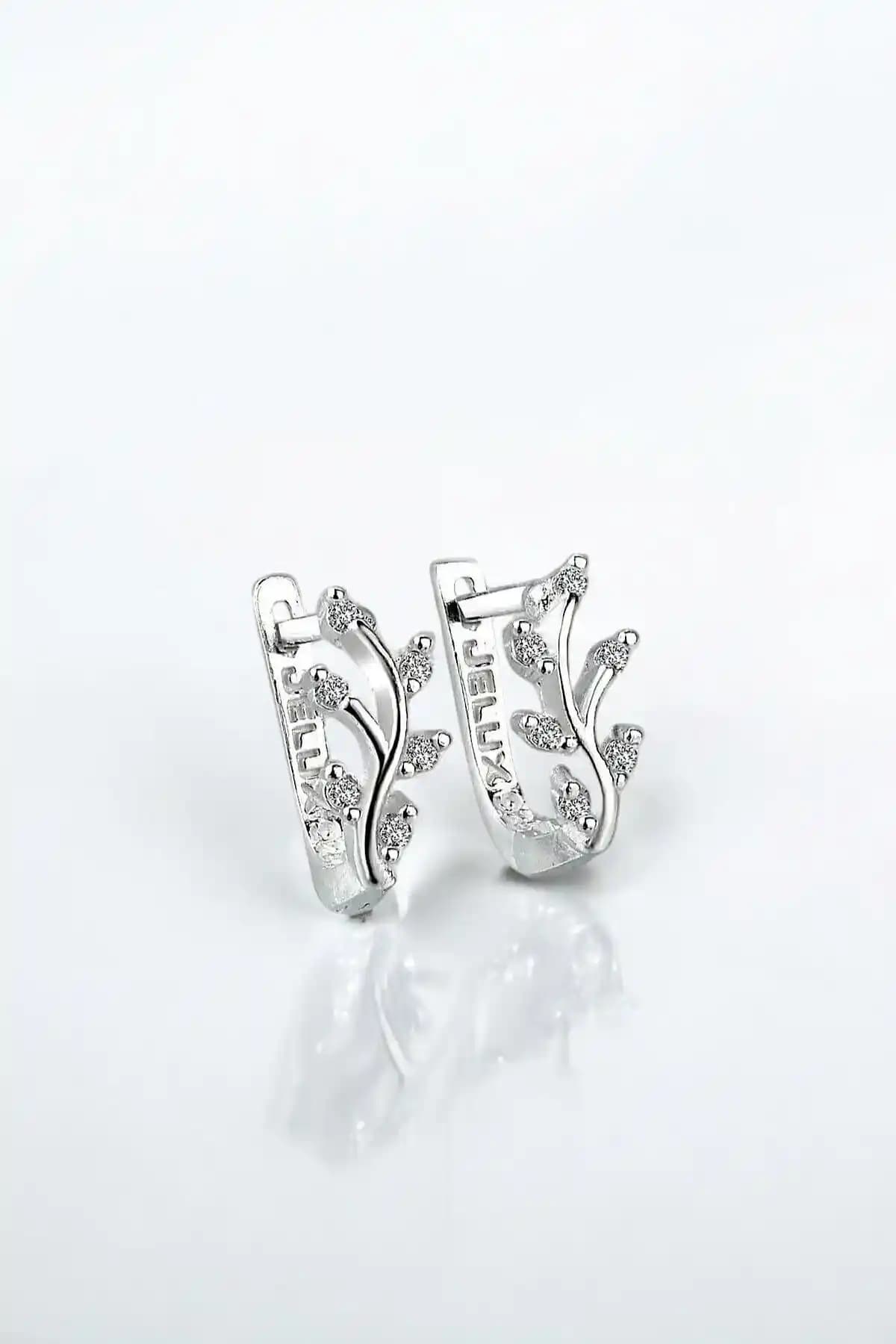 Jelux Silver Gümüş 925 Ayar Zirkon Taşlı Sarmaşık Küpe Ürün İncelemesi ve Özellikleri