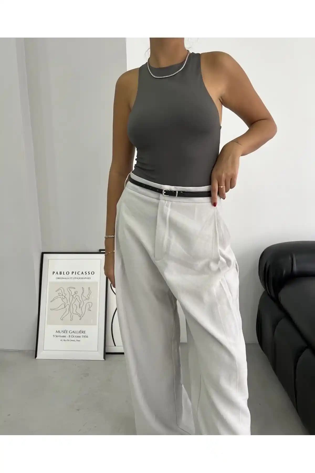 Kadın Palazzo Siyah Kemer: Şıklık ve Fonksiyonellik Bir Arada