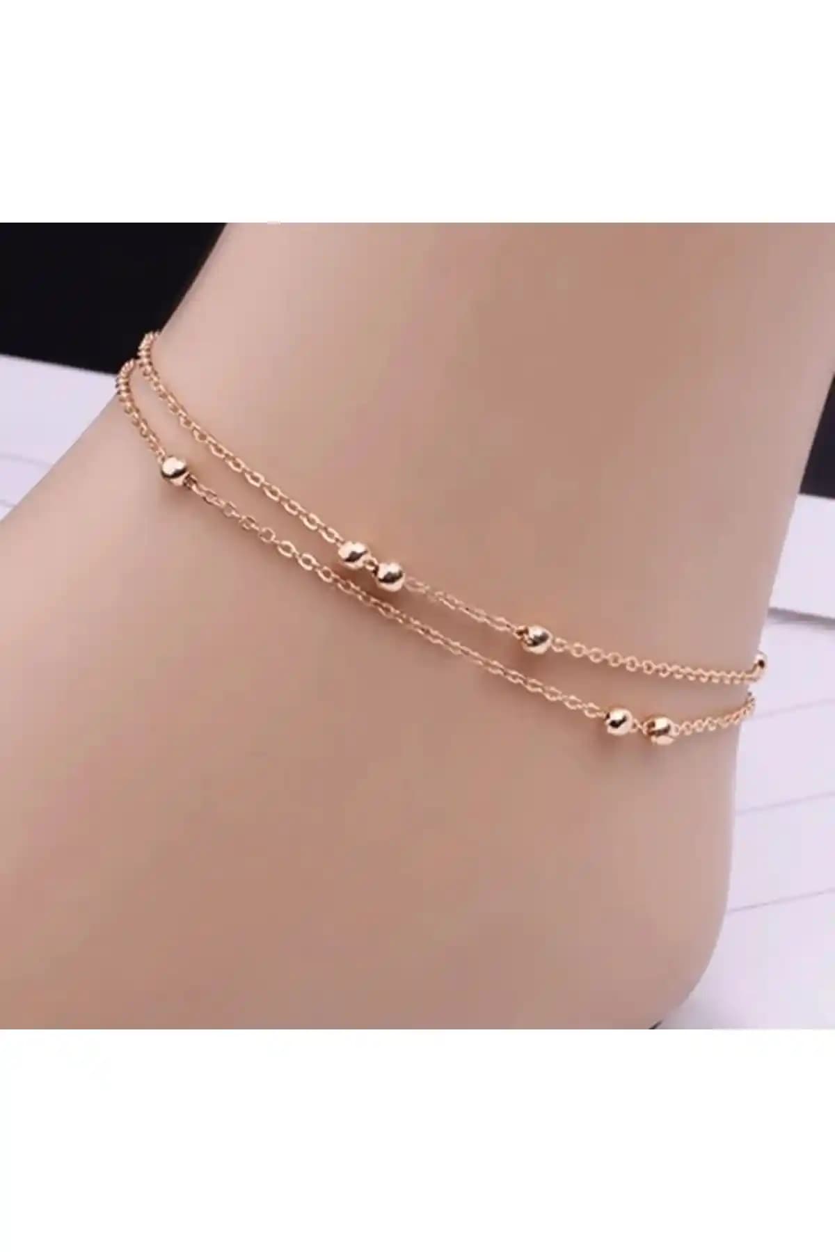 Kadınlar İçin Monalisa Toka Gold Çoklu Halhal Şık ve Dayanıklı Tasarım Özellikleri