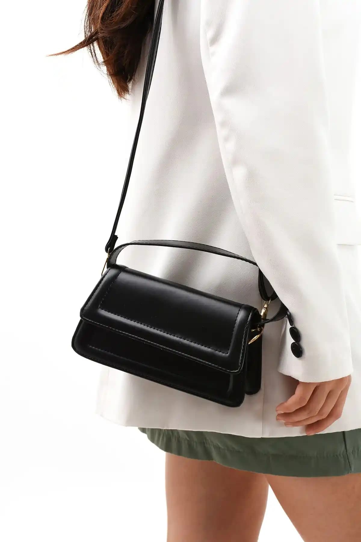 Kadınlar İçin Şık ve Dayanıklı NBİBAGS Moi Çapraz Askılı El ve Omuz Çantası