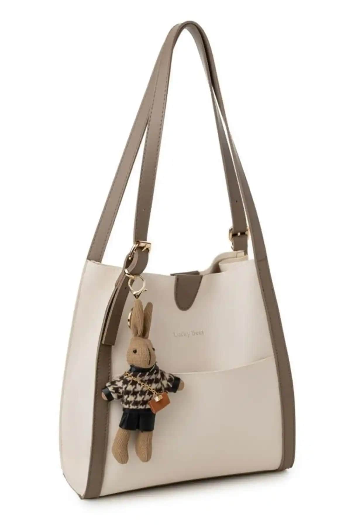Lucky Bees Kadın El ve Omuz Çantası Sürdürülebilir ve Şık Tasarımıyla Günlük Kullanıma Uygun