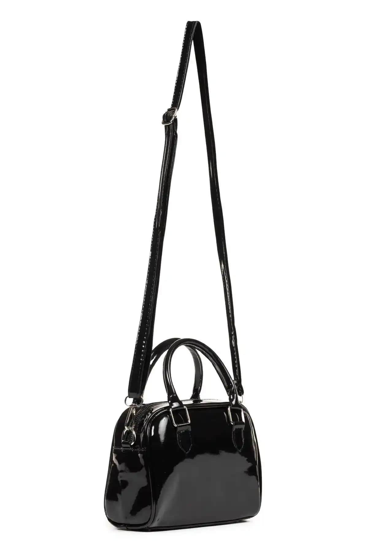 Macharel Siyah Rugan Küçük Boy Kadın Çanta: Şıklık ve Fonksiyonelliğin Bir Arada Olduğu Modern Aksesuar