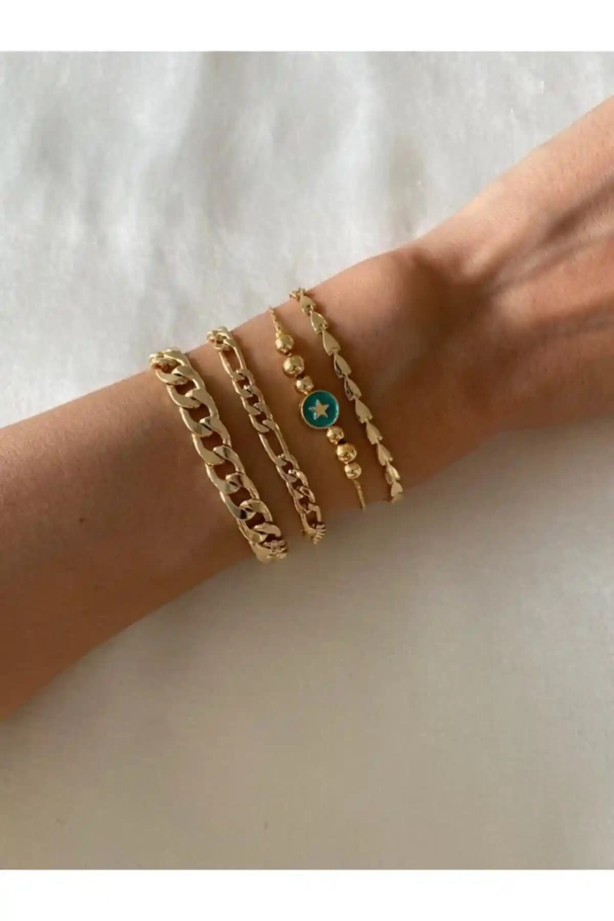 MagicStone World Star Dörlü Kombin Bileklik: Şık ve Dayanıklı Minimal Takı Önerisi