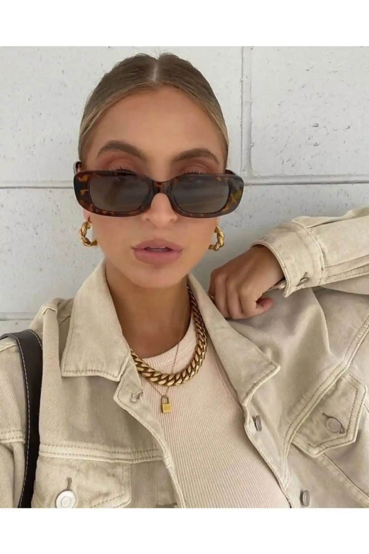 Mathilda Vintage Leopar Güneş Gözlüğü Şıklık ve Fonksiyonelliğin Mükemmel Buluşması