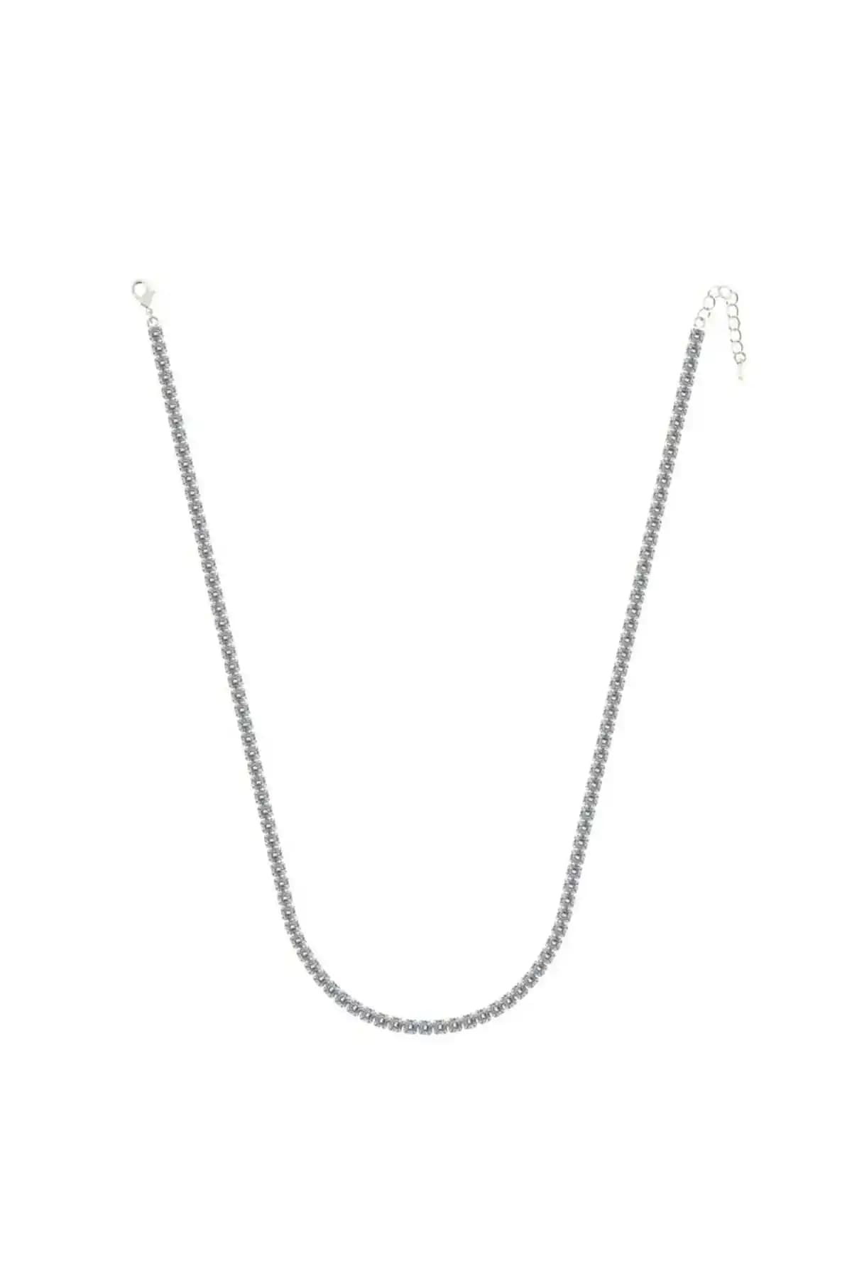 Merano Design 4mm Beyaz Su Yolu Kolye Şıklık ve Kalitenin İkonu