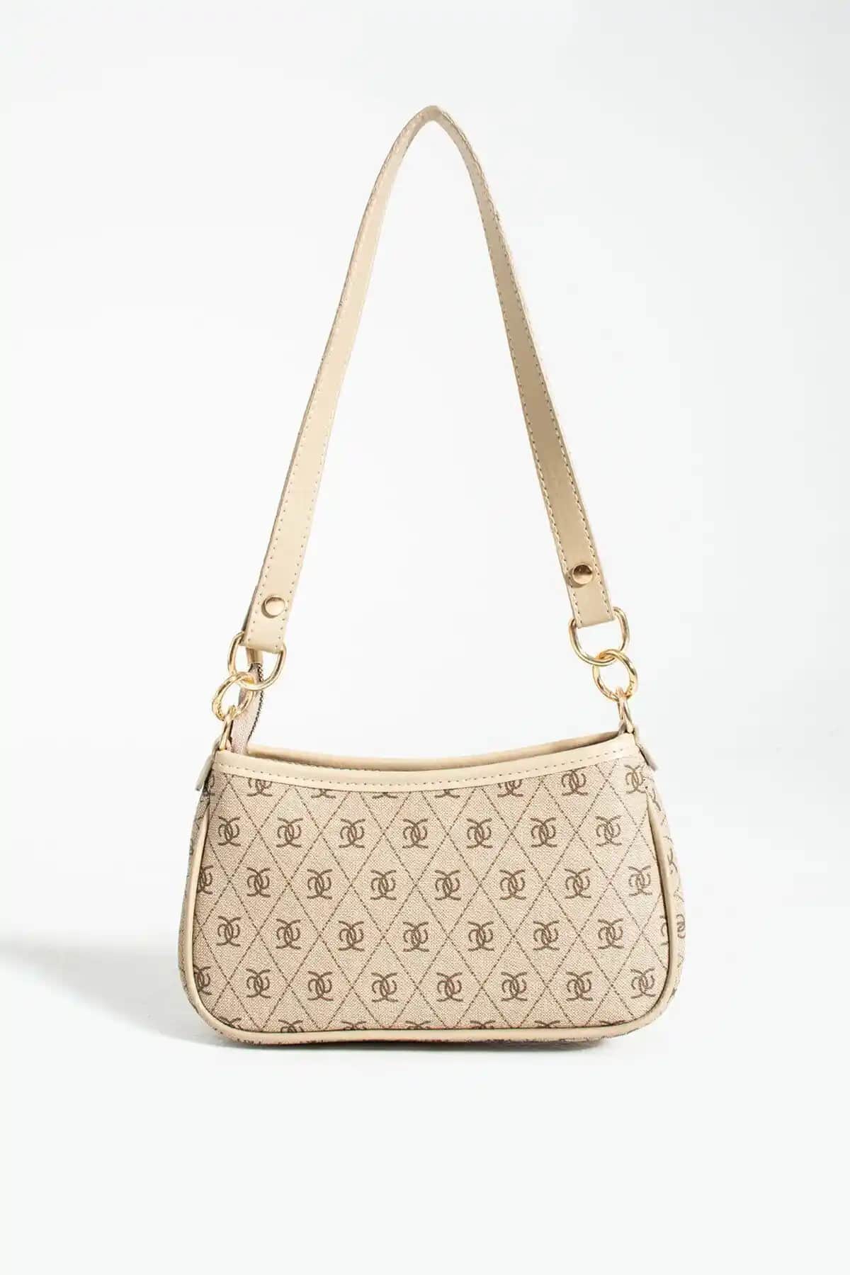 NBİBAGS Ayarlanabilir Çapraz Askılı Desenli Minimal Çanta Günlük Şıklık İçin