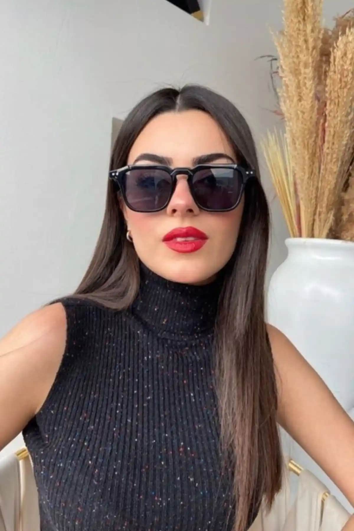 Nilu Moda Yeni Sezon Unisex Güneş Gözlüğü Şık Tasarım ve UV Koruma Özelliğiyle