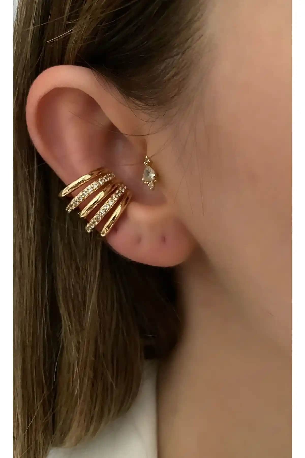 Pinery Jewels ve SU PERİSİ TAKI Earcuff Modellerinin Detaylı Karşılaştırması