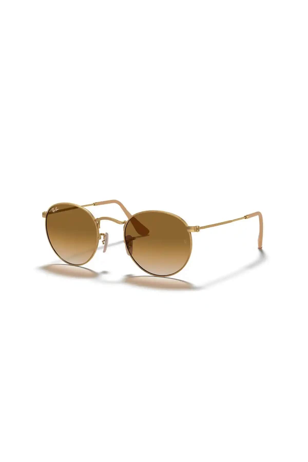 Ray-Ban Rb3447 112/51 50 Gold Güneş Gözlüğü Şıklık ve Koruma Sunan Modern Tasarım