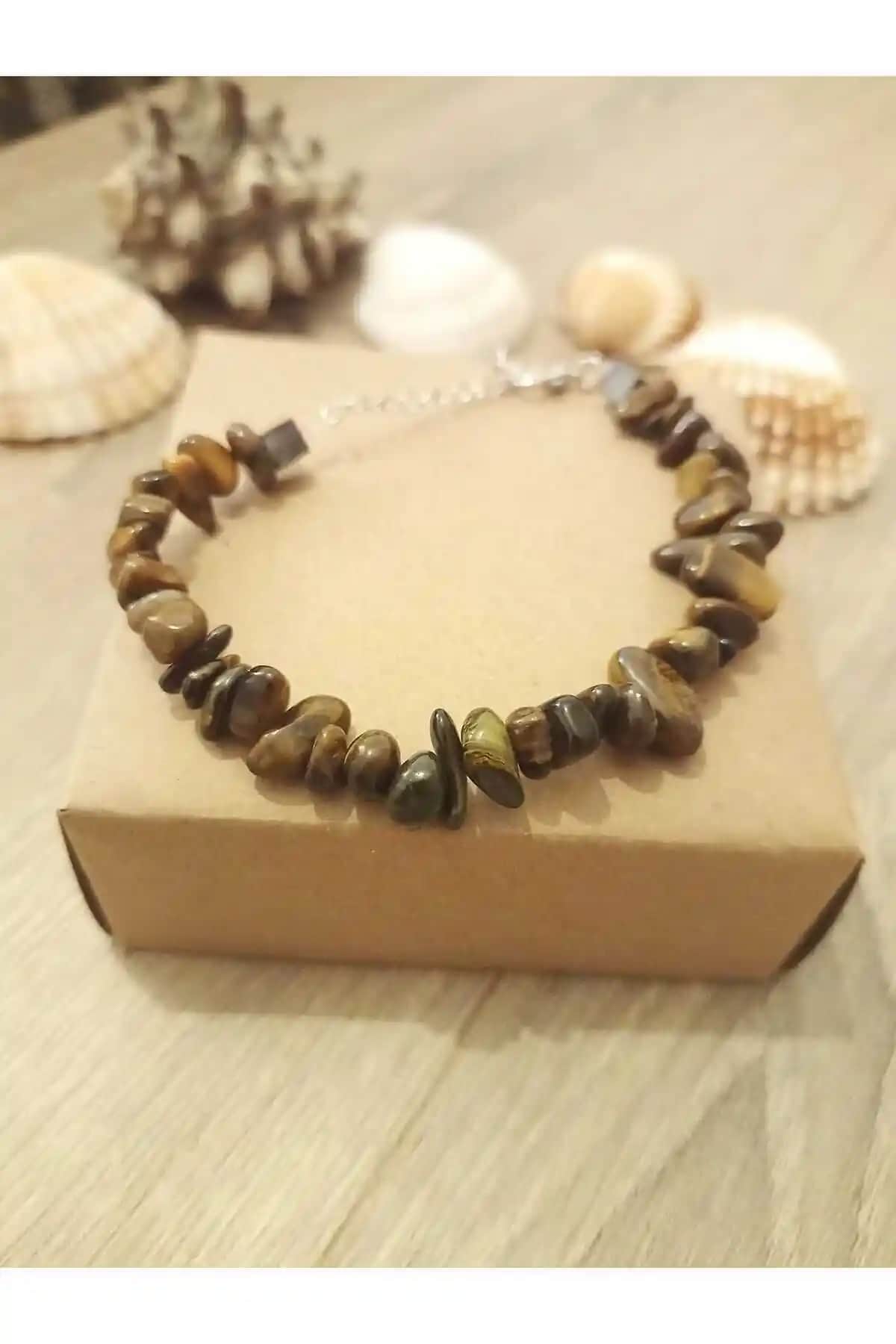 SARRAF Doğal Taş Bileklikleri Kaplangözü ve Kırıktaş El İşçiliği Tasarımı