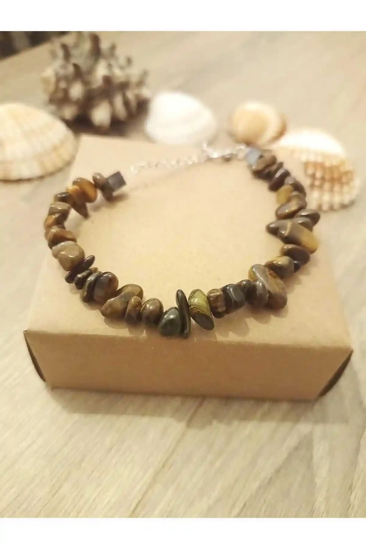 SARRAF Doğal Taş Bileklikleri Kaplangözü ve Kırıktaş El İşçiliği Tasarımı