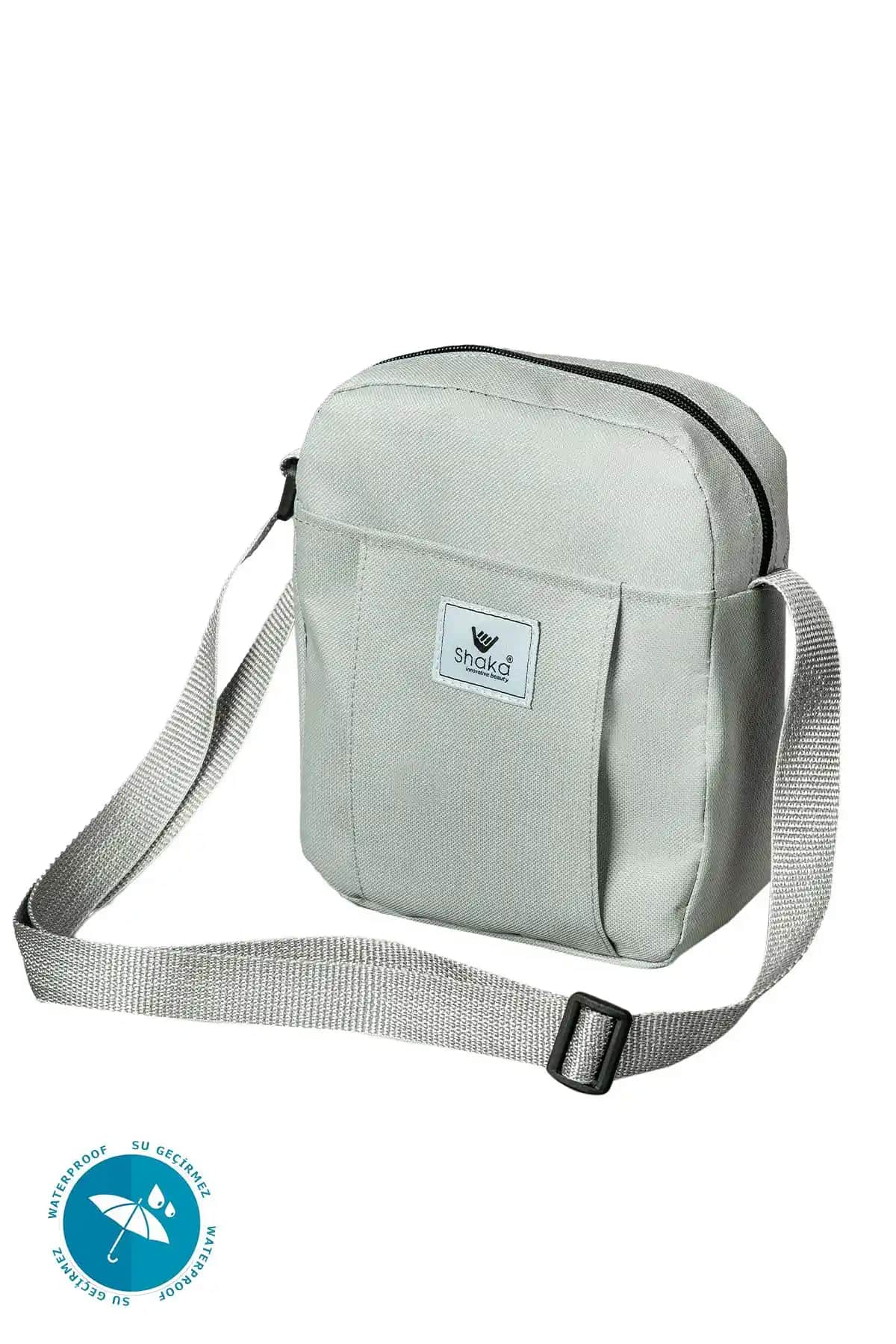 Shaka Gri U9 2 Bölmeli Ayarlanabilir Su Geçirmez Kadın Omuz Çantası Özellikleri ve Kullanım Alanları