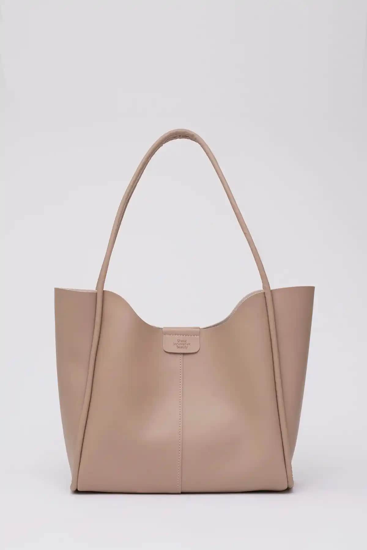 Shaka Vizon Çıtçıtlı Suni Deri Kadın Çantası Günlük Kullanım İçin Uygun