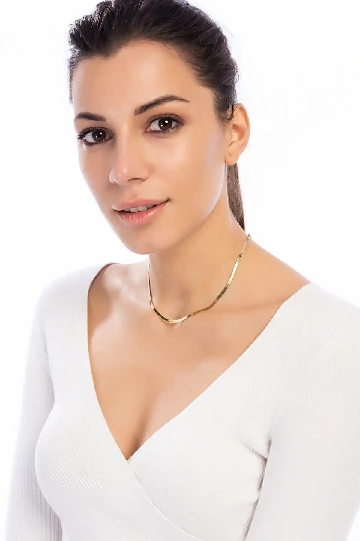 Söğütlü Silver İtalyan Yassı Zincir Yalızlı Sarı Kolye Karşılaştırması