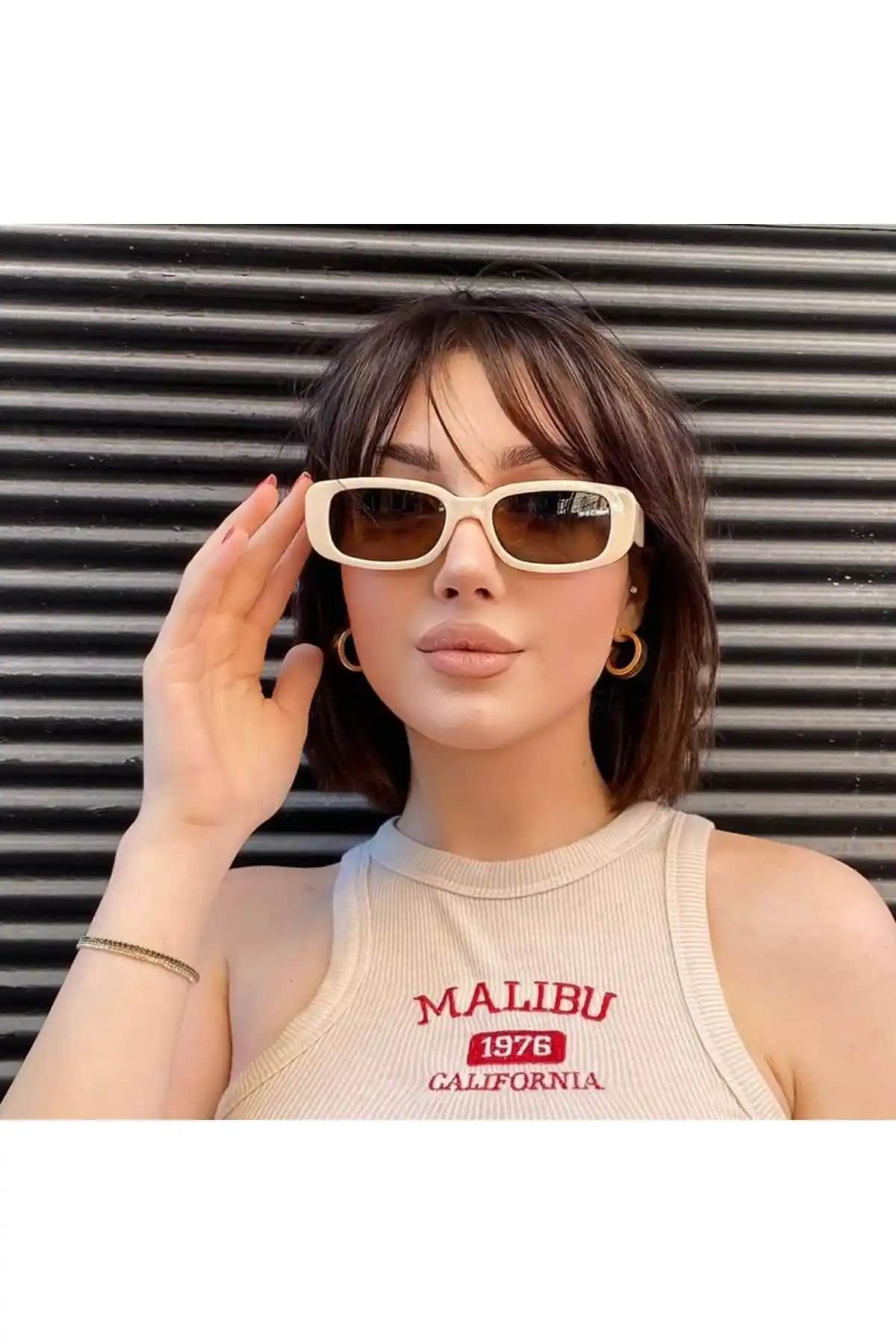 STAOOM Dikdörtgen Güneş Gözlüğü Modern ve Dayanıklı Tasarım Özellikleri