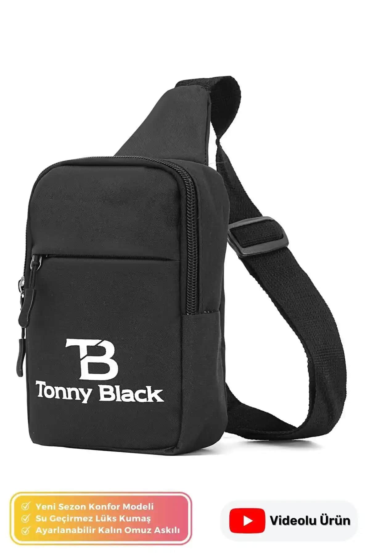 Tonny Black Unisex Su Geçirmez Günlük Spor Çapraz Askılı Çanta Özellikleri ve Kullanım İpuçları