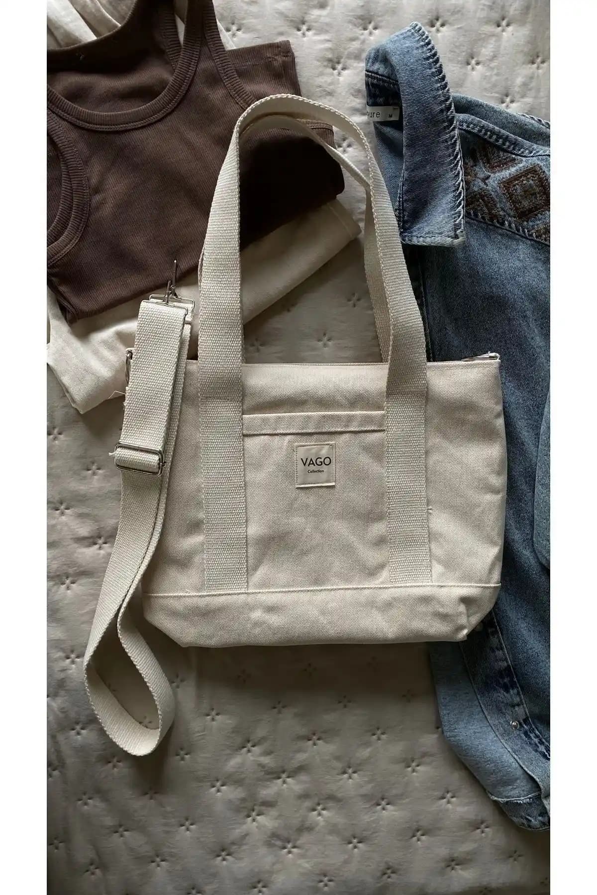 VAGO COLLECTION Crossbody Tote Çanta: Şıklık ve Fonksiyonellik Bir Arada Günlük Kullanım İçin