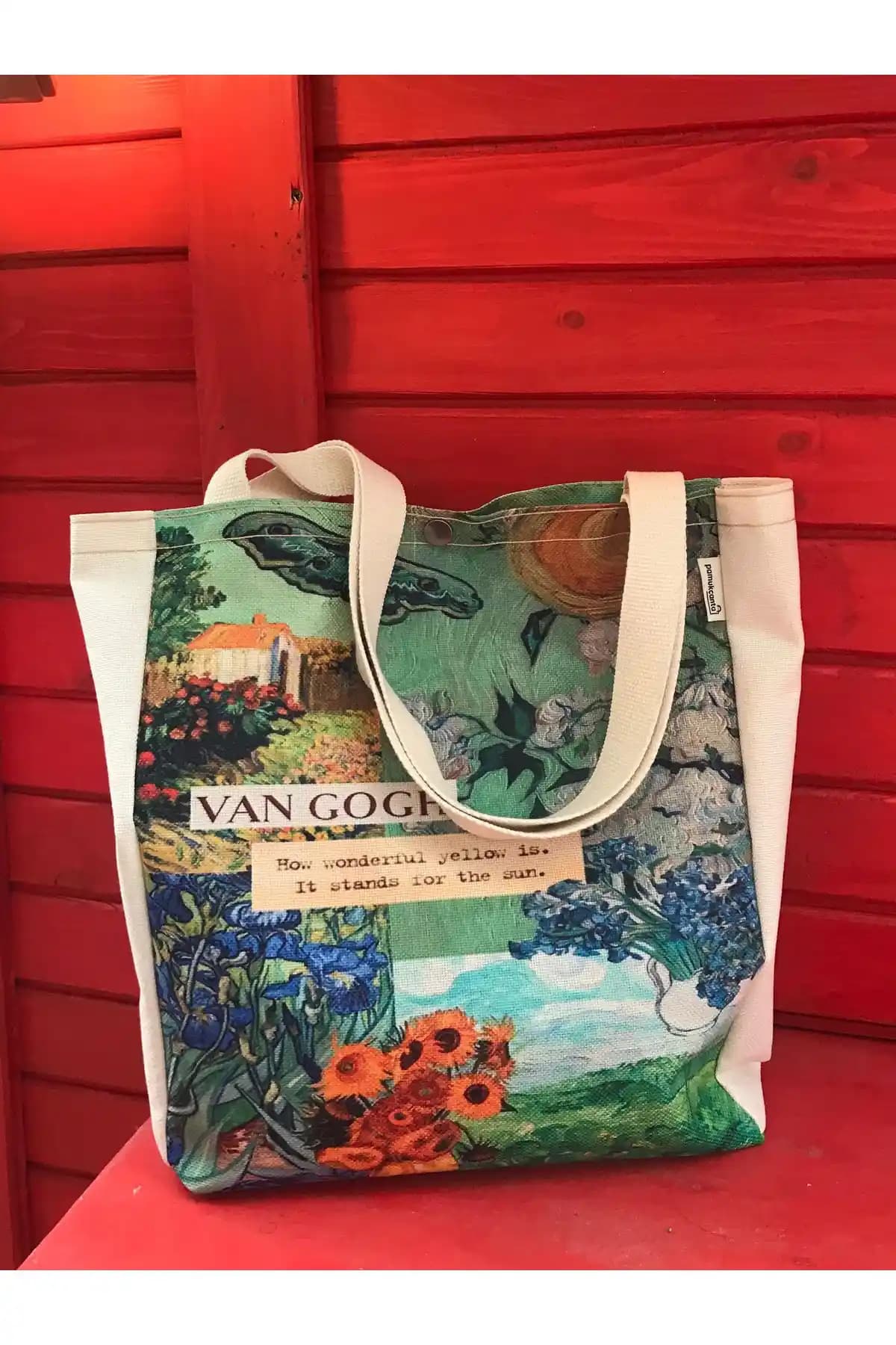 Van Gogh Kanvas Çanta: Modern Tasarım ve Dayanıklılıkla Günlük Şıklık
