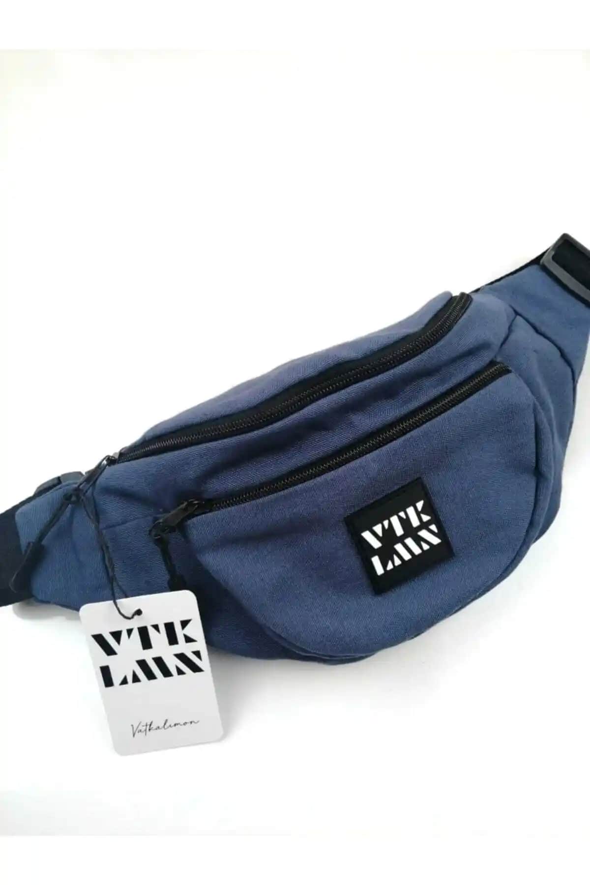 Vatkalimon Unisex Lacivert ve Renkli Omuz ve Bel Çantası Karşılaştırması