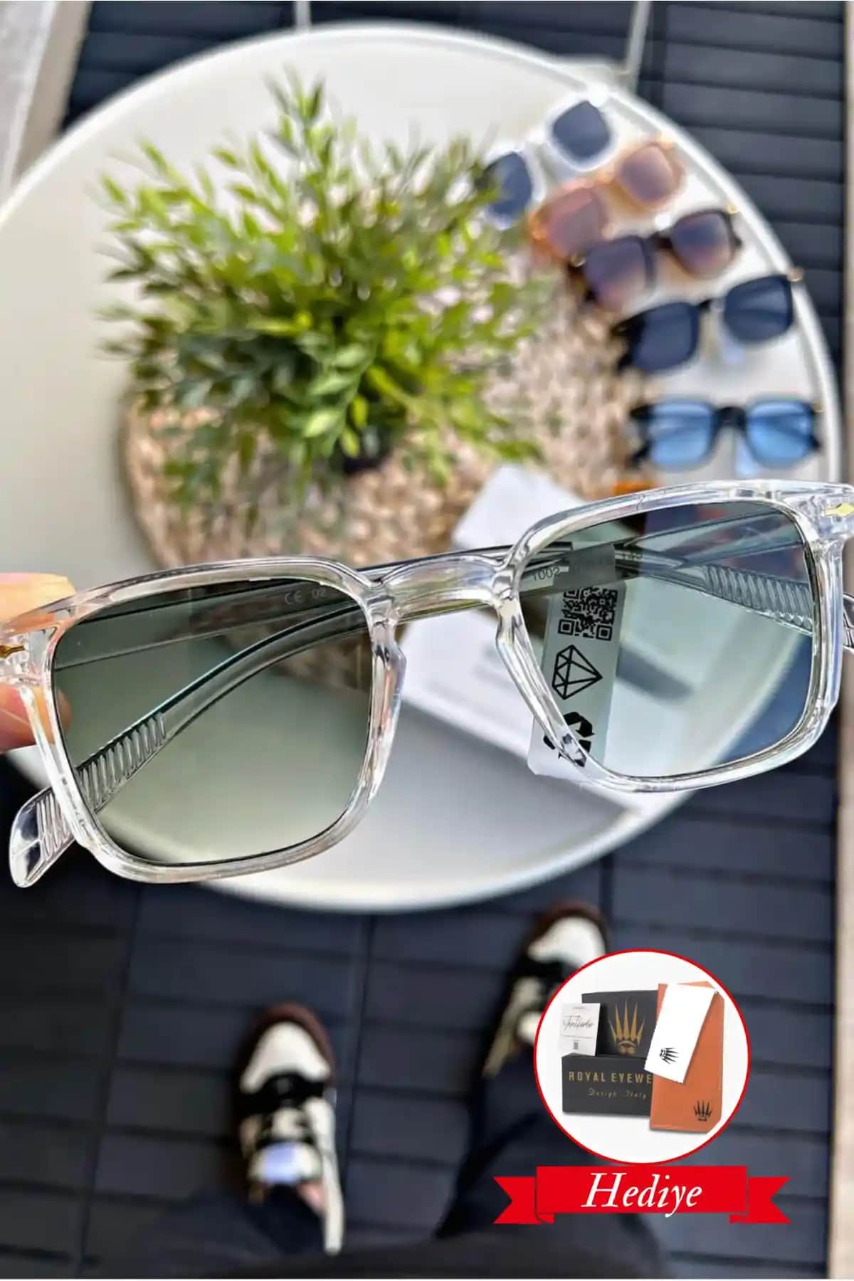 WATCHOFROYAL Güneş Gözlüğü Şık ve Koruyucu Modern Tasarım Çerçeveli Ürün