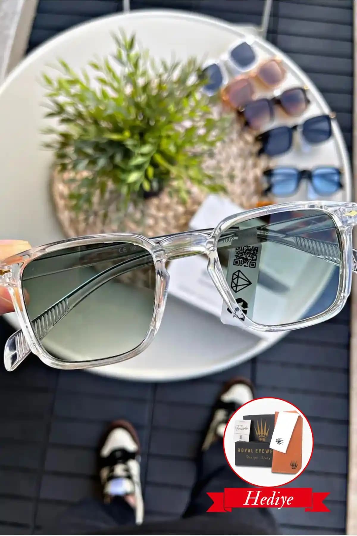 WATCHOFROYAL Güneş Gözlüğü Şık ve Koruyucu Modern Tasarım Çerçeveli Ürün