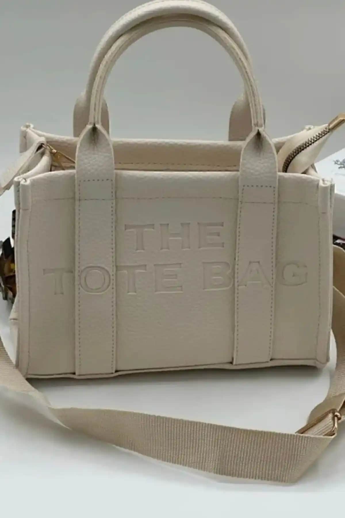 YLZStore'un Şık ve Pratik Bej Tote Çantası Günlük Kullanım İçin Uygun