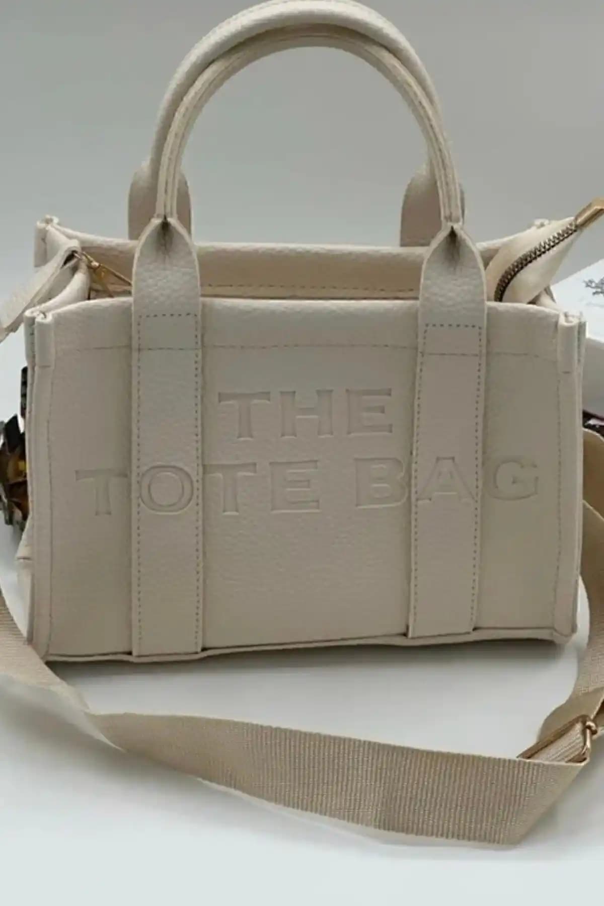 YLZStore'un Şık ve Pratik Bej Tote Çantası Günlük Kullanım İçin Uygun