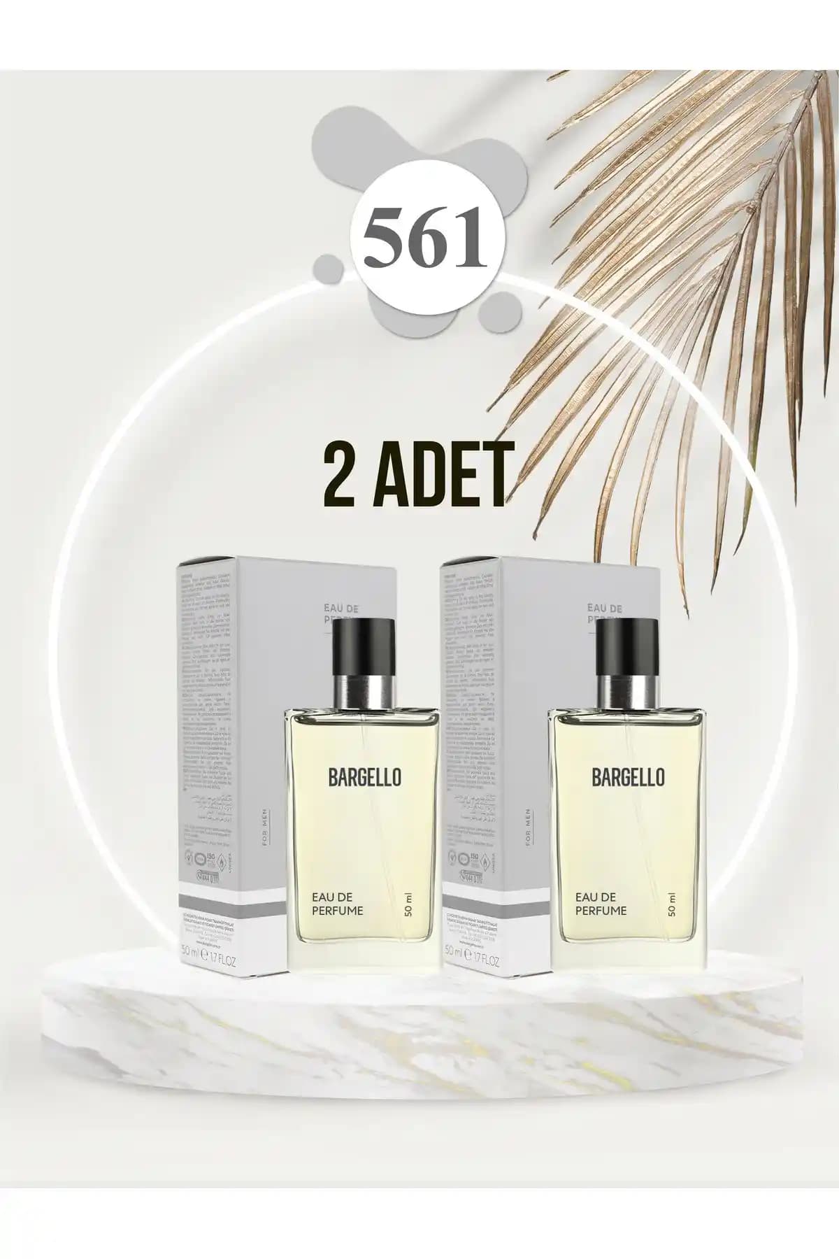 Bargello 561 Fresh EDP: Modern Erkekler İçin Ferah ve Çekici Parfüm Deneyimi