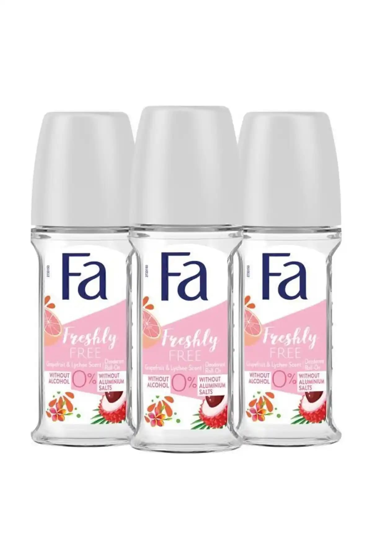 Fa Freshly Free Greyfurt & Liçi Roll-on Deodorant: Etkili Koruma ve Ferahlama