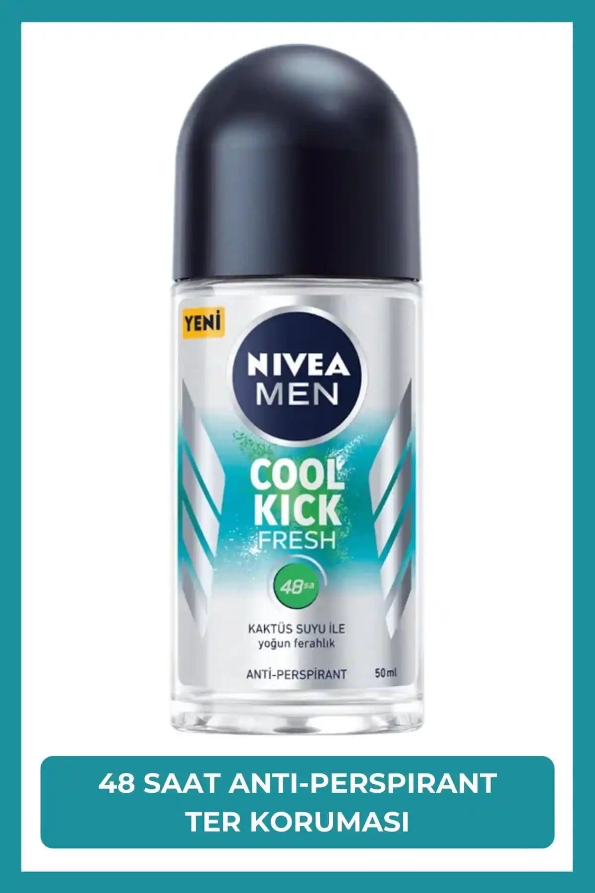 NIVEA MEN Cool Kick Erkek Roll-On Deodorant İncelemesi ve Kullanıcı Yorumları