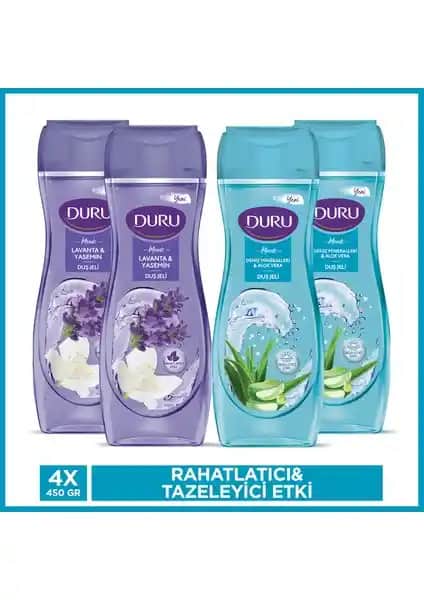 Duru Moods Deniz Mineralleri ve Aloe Vera ile The Bath Factory Hamam Duş Jeli Karşılaştırması