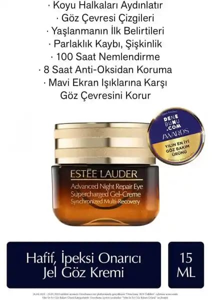 Estée Lauder Göz Kremleri Karşılaştırması: Night Repair Serisi Ürünleri Analizi