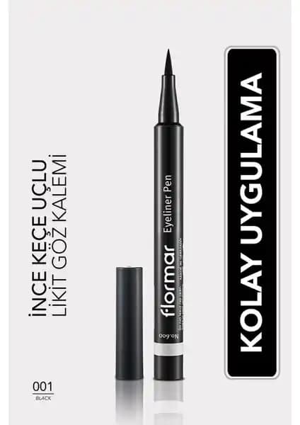 Flormar Yarı Mat Bitişli Eyeliner ve Extreme Tattoo Jel Göz Kalemi Karşılaştırması