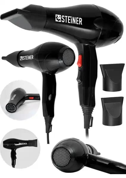 Steiner Alman 3800 Watt ve Schatz Turbo 3500 Profesyonel Fön Makinesi Karşılaştırması 1