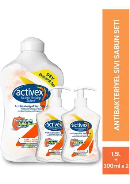 Activex Antibakteriyel Sıvı Sabun: Güvenli ve Etkili Hijyen Çözümü