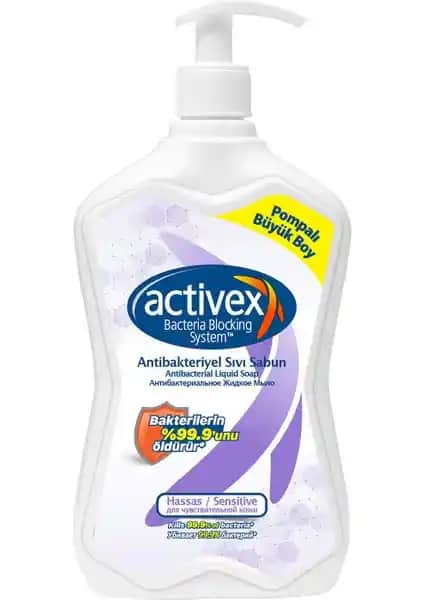 Activex Antibakteriyel Sıvı Sabun Hassas Koruma 700 ml Günlük El Hijyeni İçin Güçlü ve Cilt Dostu