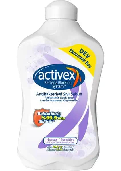 Activex Hassas Antibakteriyel Sıvı Sabun 1.5 L ile Güvenli ve Etkili Temizlik