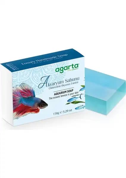 Agarta Doğal El Yapımı Akvaryum Sabunu 150g Çevre Dostu ve Ferahlatıcı Temizlik Ürünü