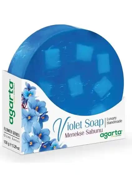 Agarta Doğal Menekşe Sabunu: Doğal İçeriklerle Hassas Ciltler İçin Temizlik ve Ferahlık