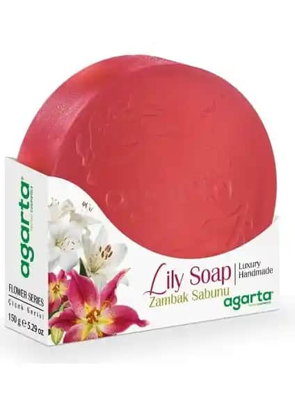 Agarta Doğal Zambak Sabunu 150 G: Doğal ve Hassas Ciltler İçin Güçlü Bakım Çözümü