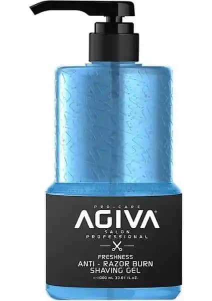 Agiva Sakal Jeli 500 ml Silver Erkek Sakal ve Traş Bakım Ürünü