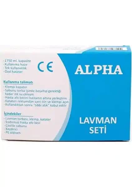 Alpha Lavman Seti 1750ML ile Güçlü ve Etkili Bağırsak Temizliği Yöntemi