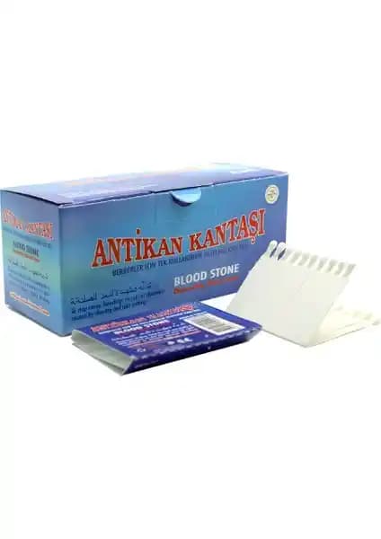 Antikan Kan Taşı Kibrik Şekli 20x20 Adet Kutuyla Güvenli ve Etkili Kanama Kontrol Çözümü