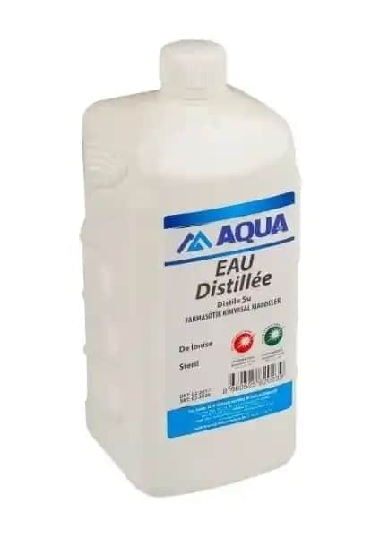 Aqua Distile Su 1 Lt Temizlik ve Hijyen İçin Güvenilir Saf Su Çözümü